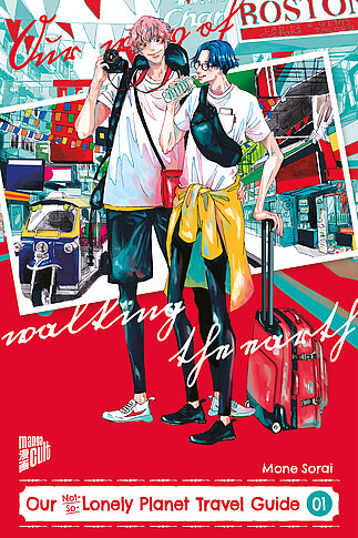 Cover von Band 1 der Manga-Serie "Our Not-So-Lovely Planet Guide" von Mone Sorain 