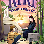 Cover der Collector’s Edition „Kikis kleiner Lieferservice 4: Kiki und ihre große Liebe“ von Eiko Kadono: Kiki und Tombo in verträumter Pose, umgeben von sommerlicher grüner Natur. Hardcover-Edition mit gestaltetem Farbschnitt und integrierter Lesebändchen – Fortsetzung der preisgekrönten Jugend‑Fantasy‑Reihe zur beliebten Ghibli-Adaption